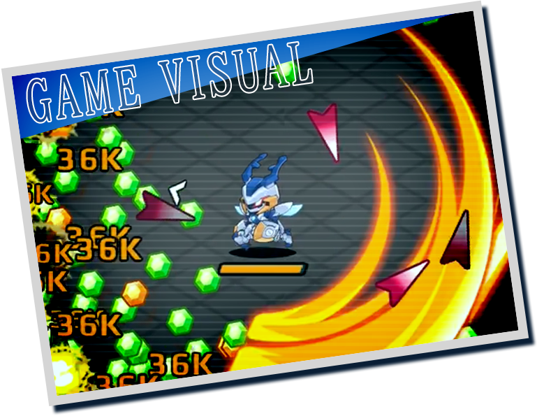 ブラリスマンディが戦うメダロットサバイバーの公式ゲームビジュアル